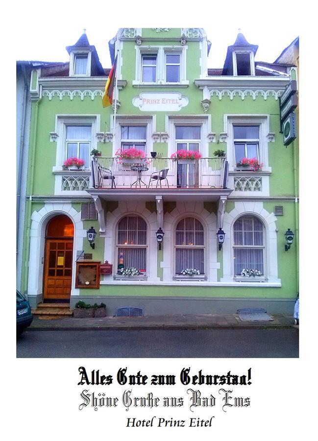 Hotel Prinz Eitel Bad Ems Exteriör bild